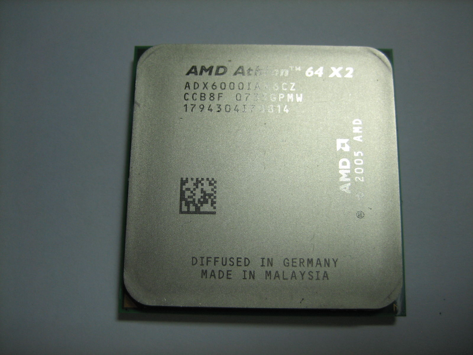 AMD Athlon 64 X2 6000+ 3 GHz Dual Core (ADX6000IAA6CZ) Processor (MTX ...